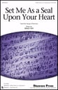 Set Me as a Seal upon Your Heart SATB choral sheet music cover